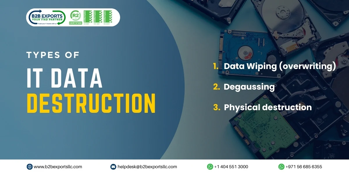 Types of IT data destruction