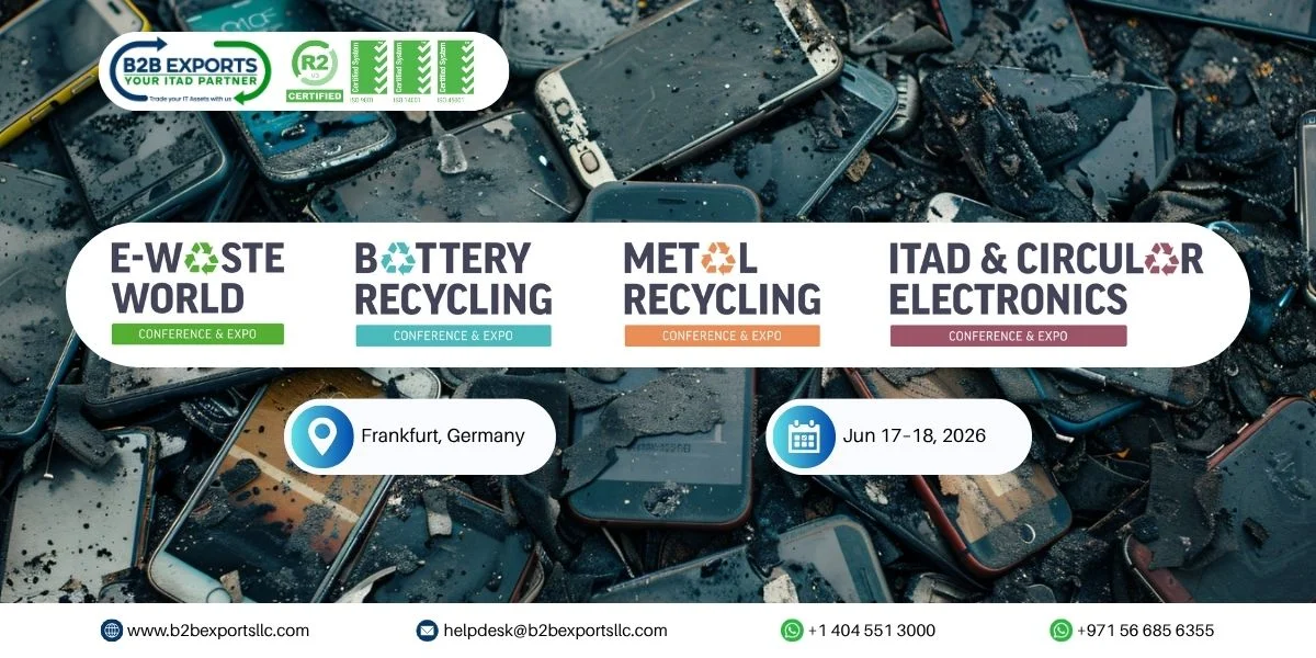 E-waste World/battery/Metal/ITAD and Circular Electronics Conferences and Expos 2025 