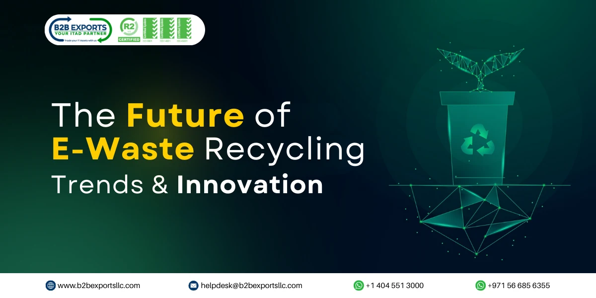 The future of e-waste recycling: Trends and Innovation 
