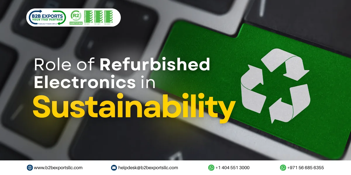 Here&rsquo;s your SEO-friendly dashed version the role of refurbished electronics in sustainable technology adoption b2b exportsllc.webp