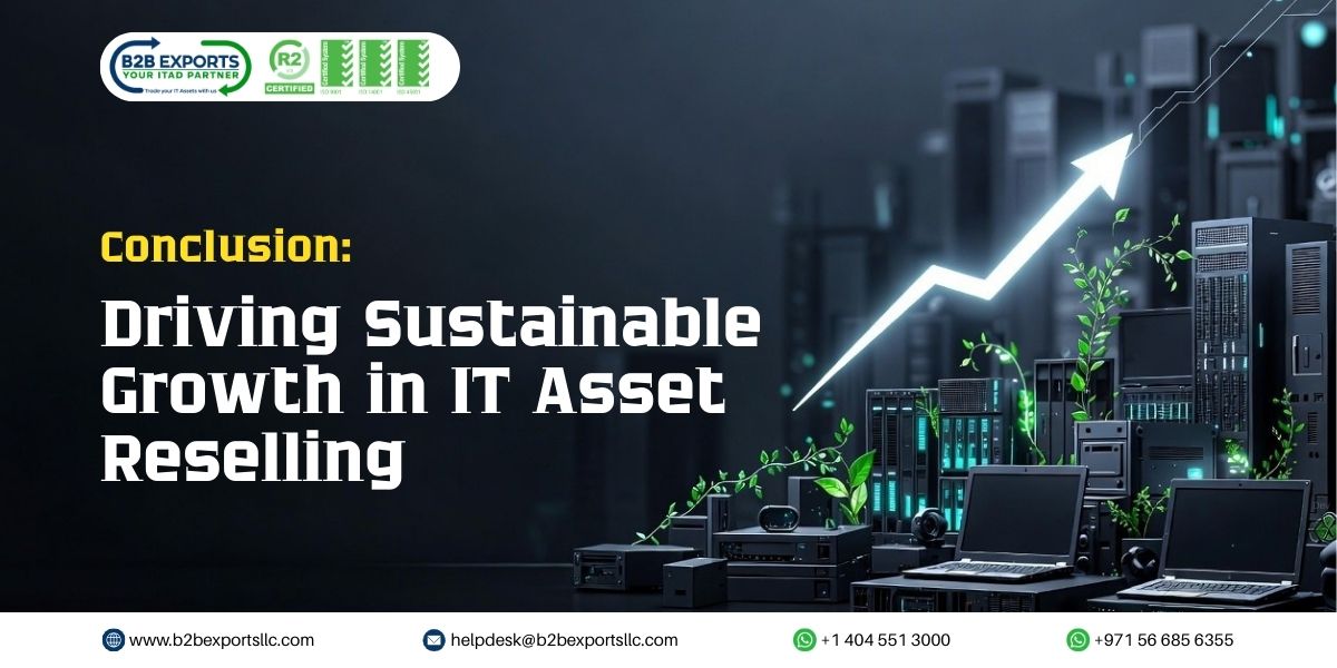 Sustainable growth in IT asset reselling