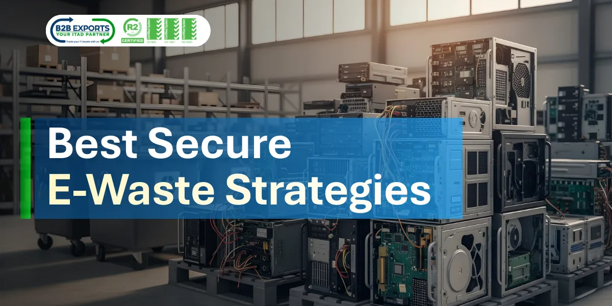 what are the best secure e-waste strategies b2b exports llc